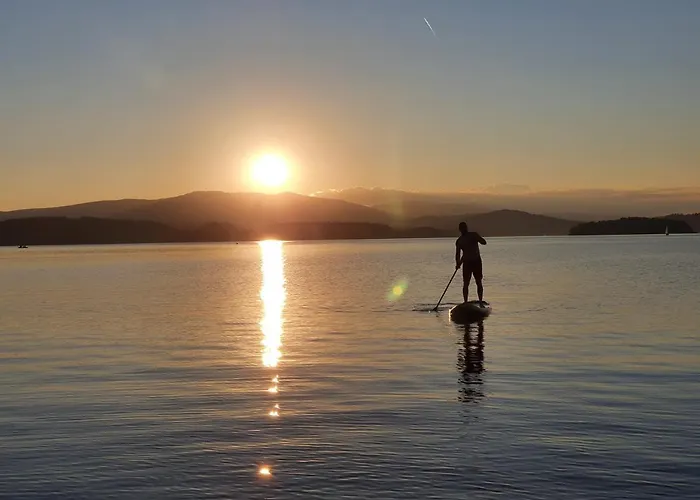 Moderni V Relax Lipno U Plaze Windy Point Černá v Pošumaví
