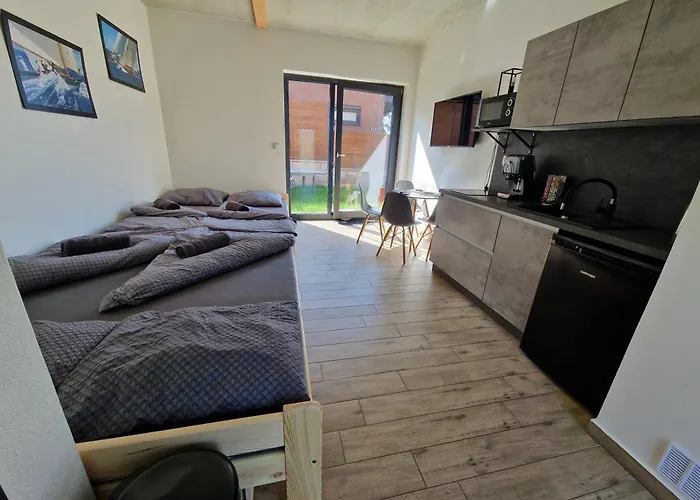 Moderni V Relax Lipno U Plaze Windy Point Apartament